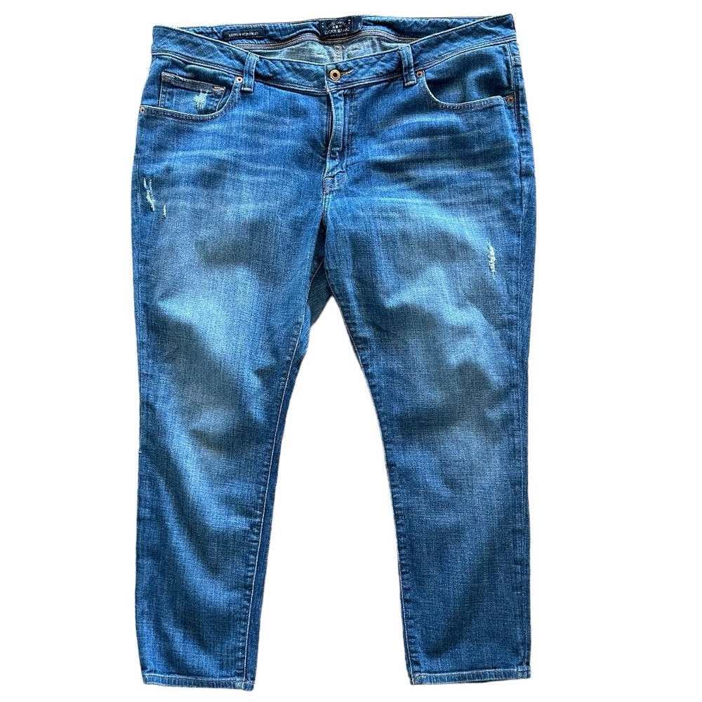 Lucky Brand Georgia Weekender Crop Plus Size Jeans Size 20W